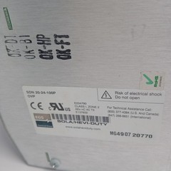 SOLA power supply SDN 20-24-100P