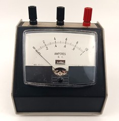 LaPine Scientific Company DC Amperes Cat No Z-7156 No K382 Meter Vintage