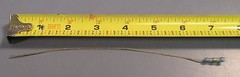 Bag of 100 Raychem SO63-1-00 Solder & Shield Tubing Terminator with Braid