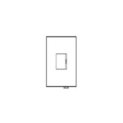 Lutron V-600-BE, 120 VAC, 600 W, Beige, 1-Pole, Preset, Dimmer Switch, 1pc