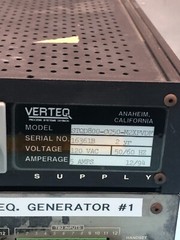 VERTEQ STQD800-CC50-M2XPVDF RF AMPLIFIER+2 1074841.1Frequency Generators, 182611