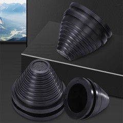 Blanking Grommet Rubber Cable Grommet Closed Blind Plug Conical Tapered 10-130mm