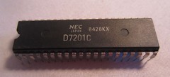 NEC 8428KX D7201C 40 Pin DIP Processor Ic Chip x1