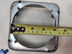 2 pcs Emerson Appleton 4SJDE-1/2-3/4, 4-11/16″, 1/2 & 3/4 KO, Extension Ring