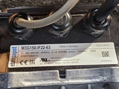 EBM PAPST M3G150-IF22-63 Fan Motor Assembly 3 Phase 380-480 VAC 50/60Hz IP55