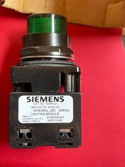 Siemens #52BL4L3 Pilot Light 24 Volts AC-DC Green LED Module