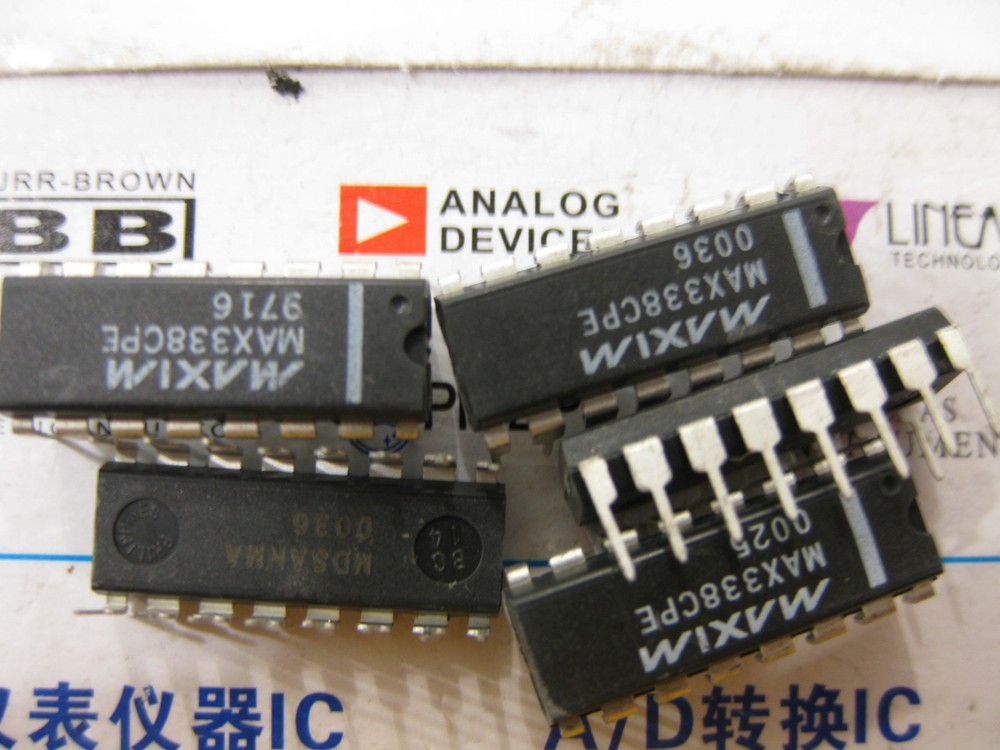 1X MAX338CPE ±15kV ESD-Protected, 3.0V to 5.5V, Low-Power, up to 250kbps MAX338