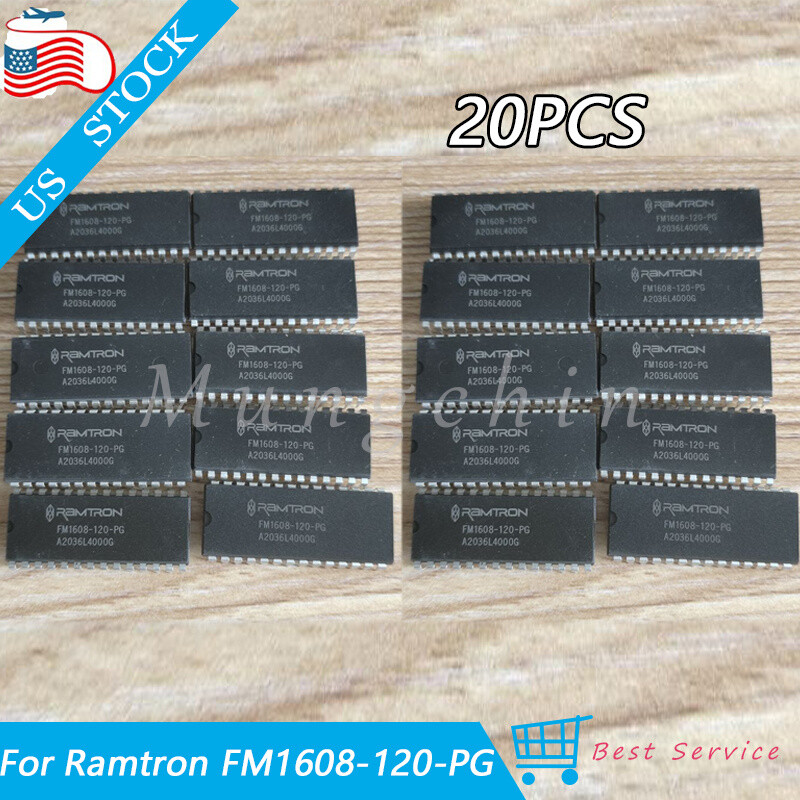 NEW Ramtron FM1608-120-P FM1608-120-PG FM1608 64Kbit FRAM NVRAM DIP28 x20PCS