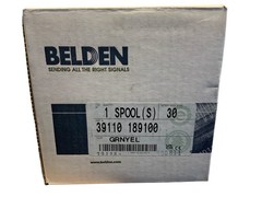 BELDEN 39110 189100, 39110 189-100, Low Temp Plastic Lead Wire, 10AWG.