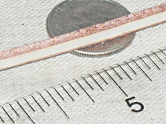 BY THE FOOT EMI/RFI EMC RF SELF STICK KNITTED GOLD GASKET MESH FOAM TAPE 5MM 1MM