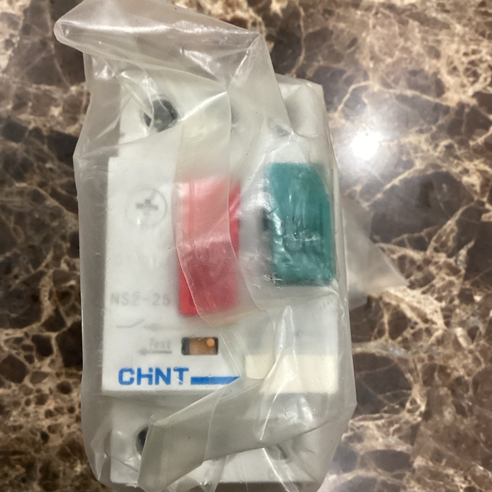 CHINT NS2-25 AC Manual Motor Starter Protector 0.1-0.16A 25A NEW