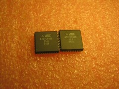 AT27C4096-55JI Lot of 2 NOS Pieces from Atmel