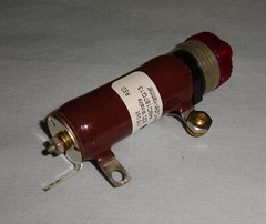 Cutler Hammer 115 EZC-R Red Pilot Lite 115V 449D187G13 Eaton 115EZCR NEW