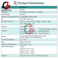 HelTec AutoMation Node T114 LoRa Development Board nRF52840 SX1262 Module Type-C