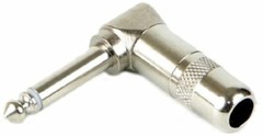 Switchcraft 226 Mono Right Angle 1/4-Inch Guitar Speaker Plug Nickel Finish (1pc