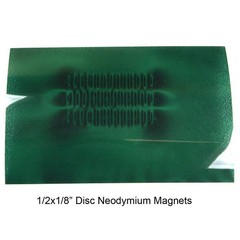 Green Magnetic Viewing Film 4×6 Cool Magnets Science Kit Magnetic Field Detector