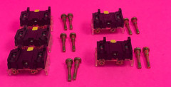 Allen-Bradley 800T-XA Series D Shallow Contact Block 1NO/1NC 600VAC [Lot of 5]