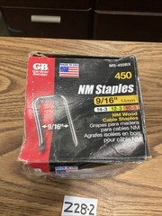 Gardner Bender MS-450BX Cable Staples 9/16″ 450 Pcs