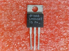 5 PC NATIONAL LM340AT-15 P+ 15V 1A POSITIVE FIXED LINEAR VOLTAGE REGULATOR TO220