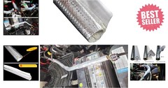 6mm High-Performance Aluminum Heat Shield Sleeving – 39″ for Maximum Protection