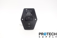 Schaffner FN 394-2.5-05-11 Fused Switch Power Entry Module 250VAC with WARRANTY