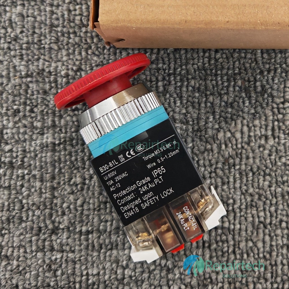 New For Kacon B30-81L Emergency Stop Switch Button 10A 250V 600V IP65