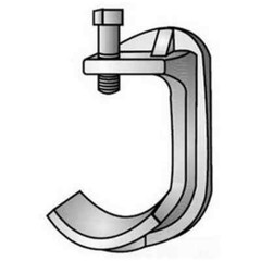 OZ-Gedney J200G, Type J Conduit Clamp, 2″ Cable, Malleable Iron, 1 pc