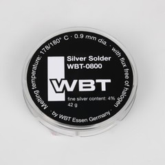 Germany WBT-0800 4% silver-containing DIY soldering tin wire diameter 0.9mm 42g