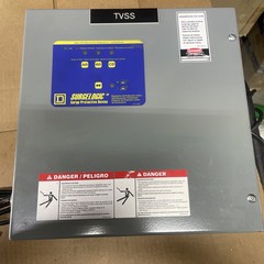 SQUARE D TVS3EBA16A 160kA SURGELOGIC SURGE PROTECTOR 3Ø 240/120 VAC