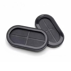 Oval/Round Closed Grommets Rubber Cable Wiring Grommet Protecting Blanking Blind