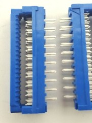Lot of 3 Amphenol ICC 69830-020LF Double Row PCB Connectors 20 Position