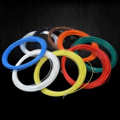 PTFE Electrical Wire High Temp Cable Silver-plated Copper 7/9/11/13/14/16/18AWG