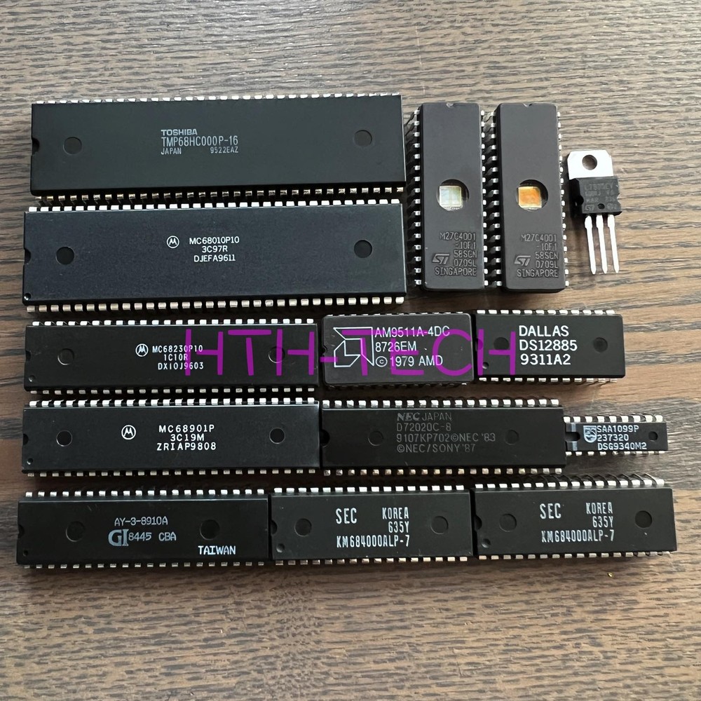 68000 CPU 68010 Homebrew IC KIT