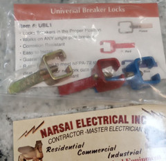 PACK OF 3) Garvin Universal Breaker Lock Out Device /UBL1/NEW( L118