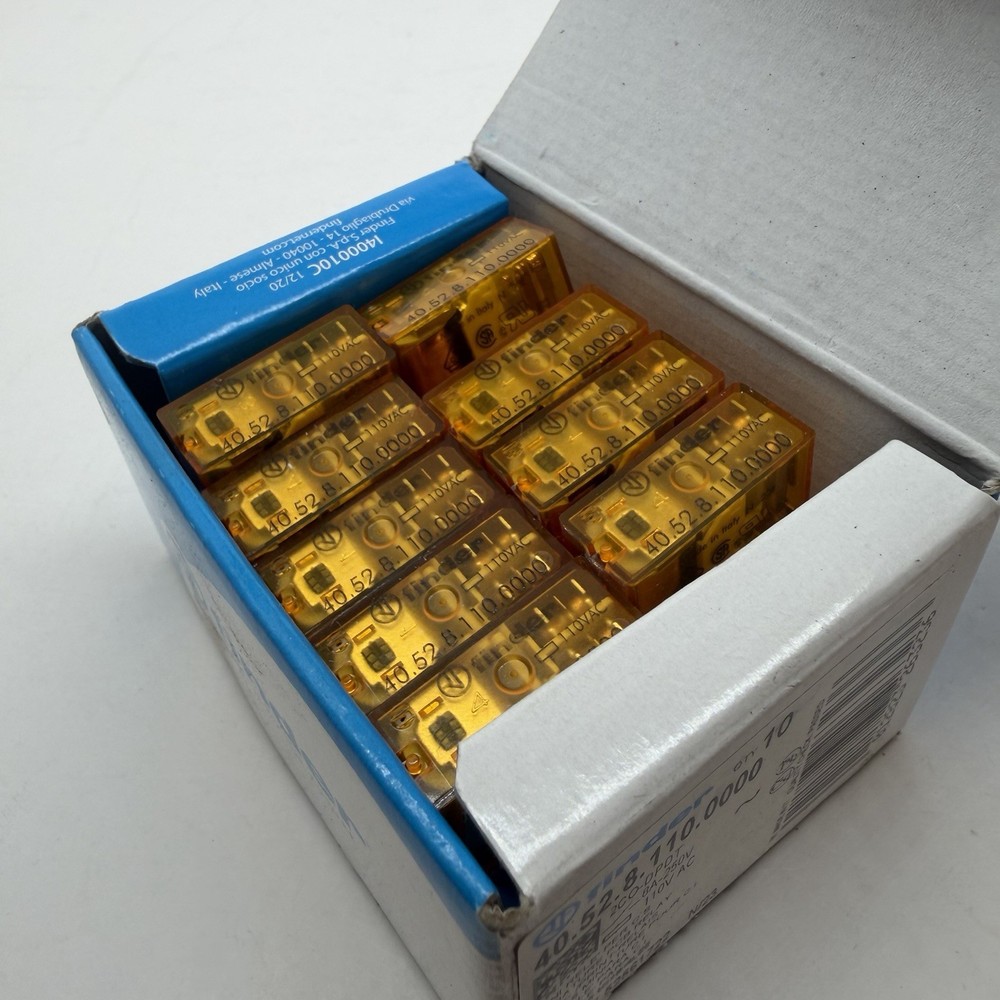 Lot Of 9 New 40.52.8.110.0000 Type 40.52 110VAC Relay