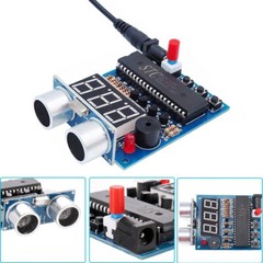 1 Set Ultrasonic Ranging Sensor Module Alarm Learn to Solder Electronics DIY Kit