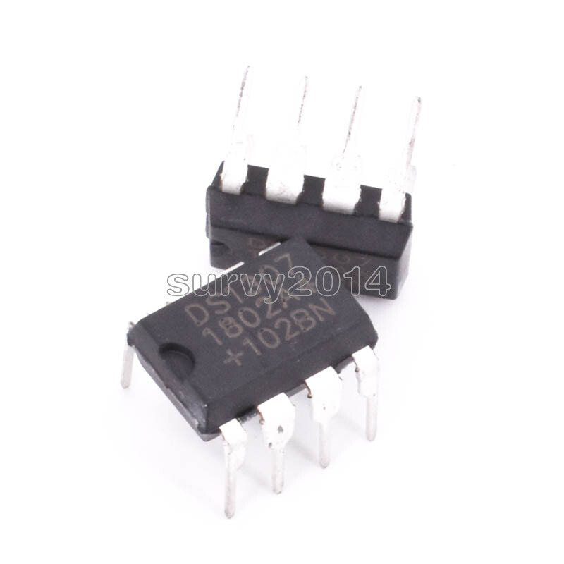 10PCS IC DS1307 DS1307N DIP-8 RTC SERIAL 512K I2C Real-Time Clock