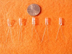 Light Bulbs, Lamps, Small, 8 Volt – Very Tiny, Miniature, Mini, 5 Bulbs