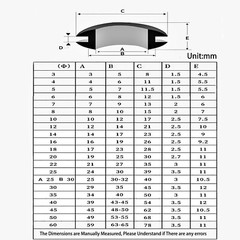 Wiring Open Grommets 3mm 4mm 5mm 6mm 7mm 8mm – 60mm – Rubber Open Grommet Hole