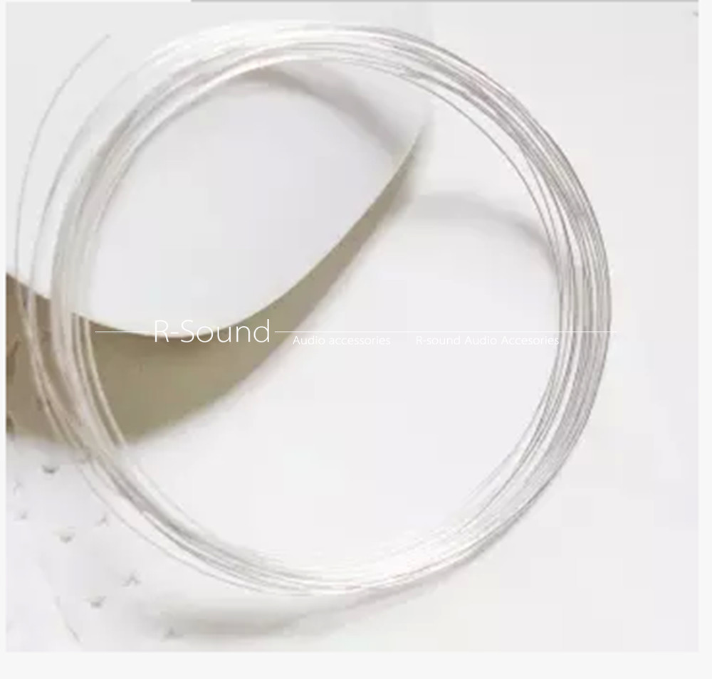 5pc Pure Silver Wire for Scientific Research 0.1 0.15/0.2mm Silver Wire Silver