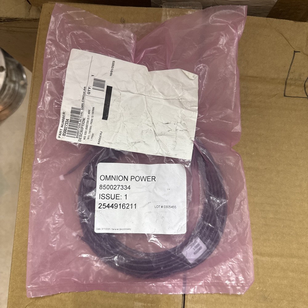 OMNION POWER 850027334 20 ft wire set Thermal Probe to Thermal Probe