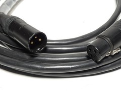 *Lot of 2* 3-Pin XLR Male to Female Balanced 221803 Lapp Cable w/ Neutrik Con…