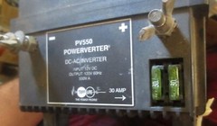 Vintage Tripp Lite Powerverter DC-AC Inverter model PV550