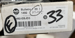 ⚡️(Set of 33) A-B Quality 1492-EBJD3 Allen Bradley Group Marker New Without Box