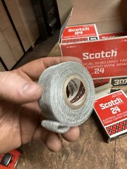 New 3M Scotch Electrical Shielding Tape Tinned Copper Wire Braid 10 Rolls No 24