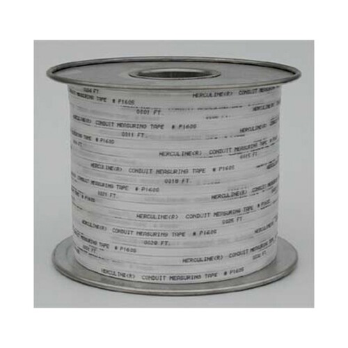 Herculine HLP2500W 3/4″ x 3000′ Premium Pull Tape, Woven Polyester, 2500 Lbs.