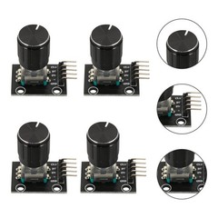 5 Pcs Rotary Encoder Module with Potentiometer Rotary Knob Electric Parts