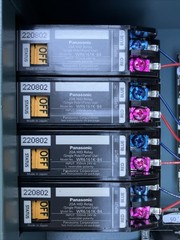 Hubbell NXP2-PNL-8-8-U-S 8 Relay Ltg Control 8 30A/1P Latching NEW w WR616K-84