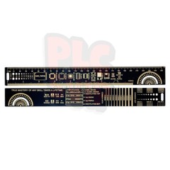NEW 25cm Multifunctional PCB Ruler Measuring Tool Resistor Capacitor Chip IC M8