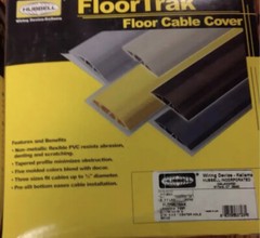 3 – Boxes – HUBBEL FLOORTRAK 5ft BEIGE CABLE FLOOR COVER NEW !!